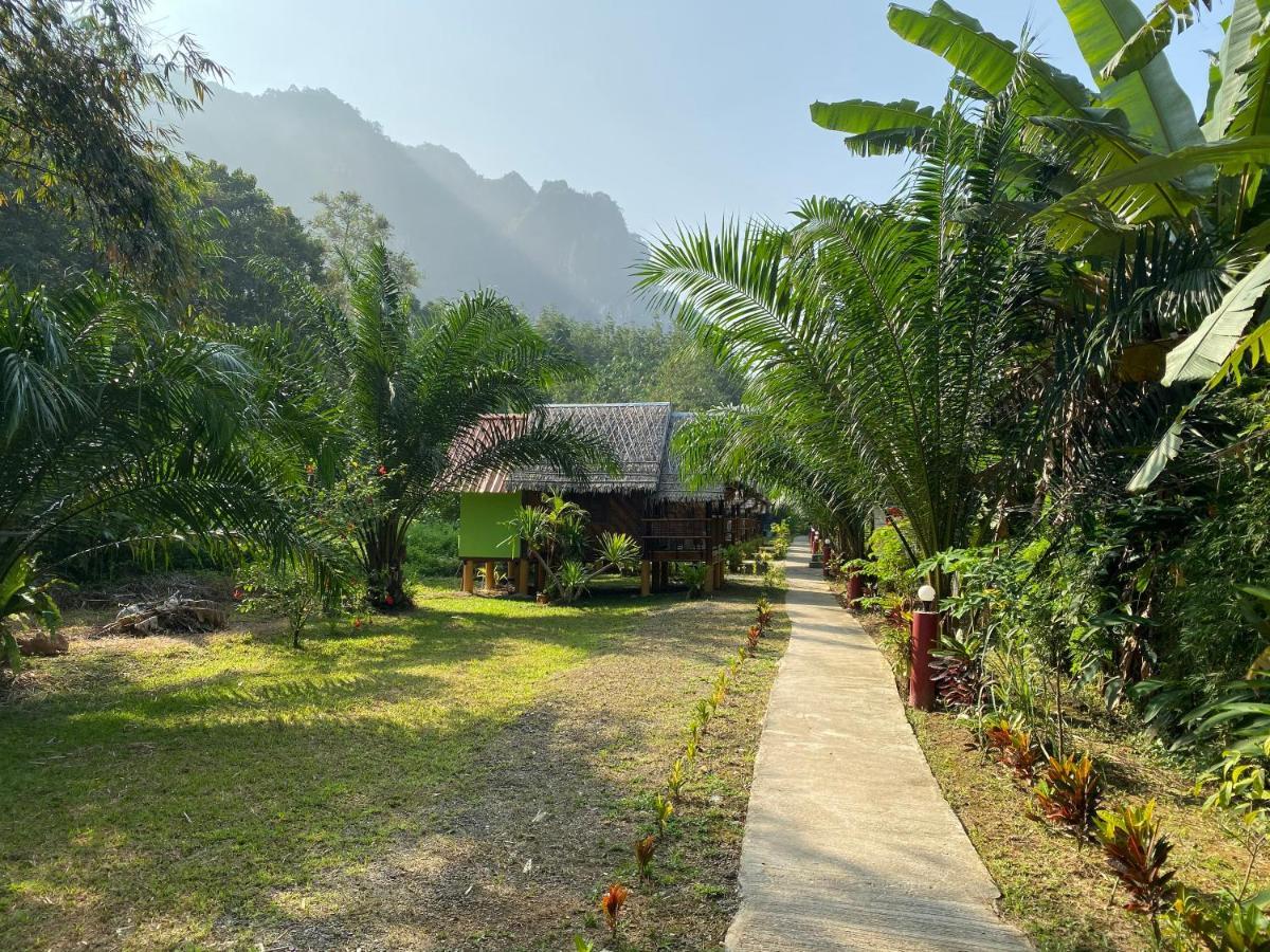 Khaosok Bamboo Huts Resort Khao Sok National Park Luaran gambar